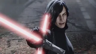 Devil May Cry 5 New Kylo Ren V costume Cutscenes MOD (DMC 5)