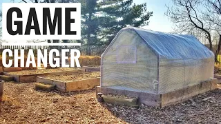 NEW GREENHOUSE SOLUTION | Perfect for Raised Bed Gardeners