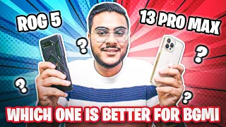 iPhone 13 Pro Max vs Asus ROG 5 - Best Gaming Phone ?