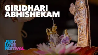 Giridhari Abhishekam with Paramahamsa Vishwananda | Just Love Festival 2023