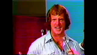 David Von Erich promo on Jimmy Garvin. WCCW 1983