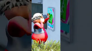 GTA V : DR JHATKA STEALING MOTU PATLU CAR 😲|#shorts