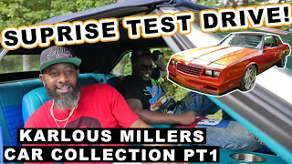 TAKING KARLOUS MILLERS NEW CAR FOR A TEST DRIVE - DONKMASTER 75 VERT GIVEAWAY SWEEPSTAKES