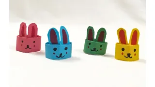 "Origami Paper Crafting: Create Unique finger Ring Paper Craft DIY | Twish Art and Craft"