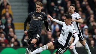 Martin Odegaard vs Fulham (12/03/2023) | World Class Performance