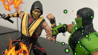 Scorpion Vs Reptile (Mortal Kombat Stop Motion)