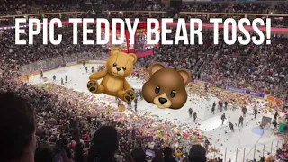 THIS IS THE BEST HOCKEY VLOG ON YOUTUBE! (2024 Teddy Bear Toss) | AHL Hershey Bears Hockey Vlog