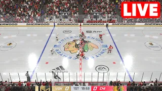 NHL LIVE🔴 Vegas Golden Knights vs Chicago Blackhawks - 21st October 2023 | NHL Full Match - NHL 24