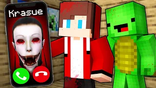 Why Scary KRASUE Called JJ and Mikey at Night in Minecraft? - Maizen