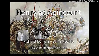 Henry At Agincourt - Henry V - Shakespeare - Richard Burton - John Neville