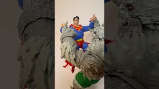 Superman Vs. Doomsday : Gold Label Figures #superman #doomsday #dccomics #asmr #mcfarlanetoys