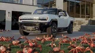 2024 GMC HUMMER EV Edition 1 Pickup (King of CrabWalk): Commercial Ad TVC Iklan TV - United States