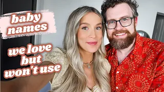 BABY NAMES WE LOVE BUT WON'T BE USING | leighannvlogs