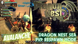 Trying To Use Avalanche in PVP Respawn Mode ~ Dragon Nest SEA