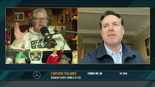 Carson Palmer on the Dan Patrick Show Full Interview | 04/25/23