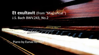 Et exultavit (from “Magnificat”) – J.S. Bach BWV.243, No.2 (Piano Accompaniment)