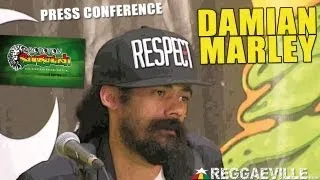 Damian Marley Press Conference #2 @ Rototom Sunsplash 2013 [August 24th]