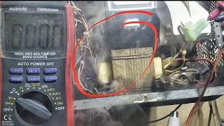 Microwave Oven Transformer Smoking Diagnostics & Solutions Microwave Smoking Solved