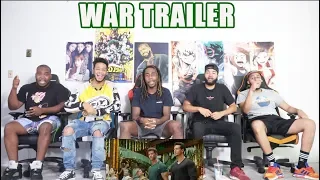 War Trailer | Hrithik Roshan | Tiger Shroff | Vaani Kapoor REACTION