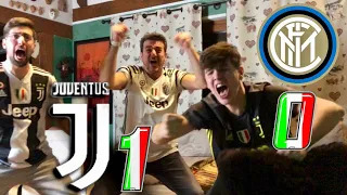 JUVENTUS 1-0 INTER | LIVE REACTION *EPICA* TIFOSI JUVENTINI al GOL di MANDZUKIC HD!! [GODURIA]