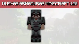 NUEVAS ARMADURAS EN MINECRAFT 1.20