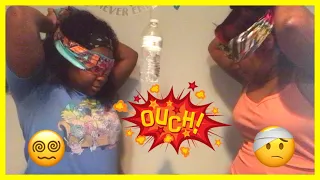 Blindfold Water Bottle Challenge