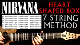 Nirvana Heart Shaped Box 7 String Guitar Lesson / Guitar Tabs / Guitar Chords / Guitar Cover