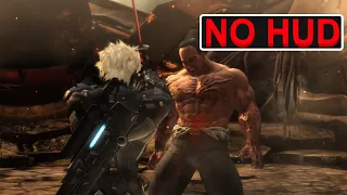QTE And Blade Mode Moments with no HUD - Metal Gear Rising