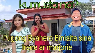 PUGONG BYAHERO BINISITA ANG SKOLAR NA GALING MANILA, IRENE AT MARJORIE