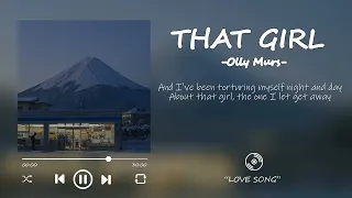 Olly Murs – That Girl Lyrics