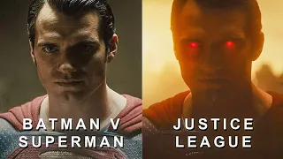 Zack Snyder's Justice League - Reused Footage From MOS and BvS
