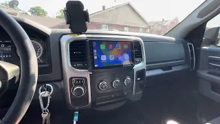 Upgrade from 5.0 uConnect to 9 inch Amazon unit with CarPlay & AndroidAuto for only $260!