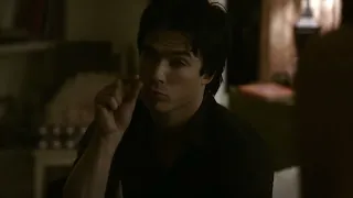 Damon Is Drunk And He Kills Jeremy - The Vampire Diaries 2x01 Scene
