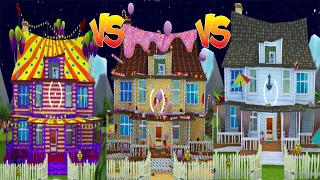 Dark Riddle - Circus House VS GingerBread House VS Summer House - New Neighbor Houses