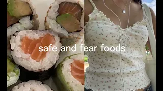 my safe and fear foods-tw ed