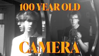 Self Portraits on a 100 year old camera