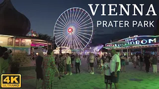Prater Vienna || Summer Walking Tour ( 4K UHD )