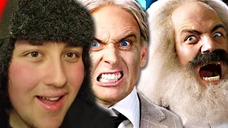 Russian Reacts to "Henry Ford vs Karl Marx. Epic Rap Battles Of History"