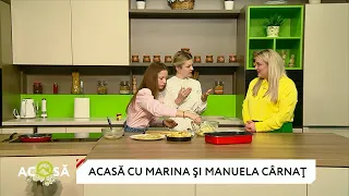 Marina şi Manuela Cârnaţ au gătit clătite ACASĂ. Profilul de instagram blocat şi educarea copiilor