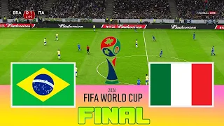 BRAZIL vs ITALY - Final FIFA World Cup 2026 | Full Match All Goals | Football Match