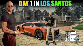 Playing As Andrew Tate in GTA 5 RP | Grand RP Episode #1