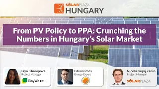 From PV Policy to PPA: Crunching the Numbers in Hungary's Solar Market Trim | Solarplaza Webinar