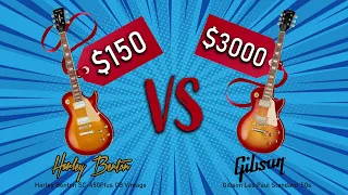 Harley Benton SC-450plus vs. Gibson Les Paul 50s Standard | $150 vs $3000 No Talking!