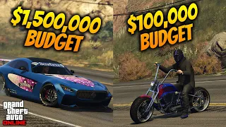 GTA Online - Vehicles to Buy on a Budget!! | Free - $4,000,000 Budgets