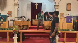 Disturbing Video: Pennsylvania pastor lucky to be alive after gunman takes out gun during service