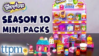 Shopkins Season 10 Mini Packs - 16 Collectible Figure Toys Review | Moose Toys