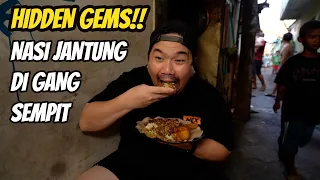 HIDDEN GEMS NASI JANTUNG PINGGIR KALI DAN BERADA DI GANG SEMPIT