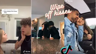 Wipe Off Kisses Prank on Your Partner(BF/GF) - TikTok Compilation