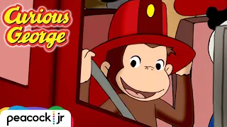 George the Fire Fighter 👨‍🚒 | CURIOUS GEORGE