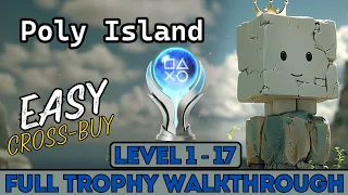 POLY ISLAND PS5 - LEVEL & PLATINUM WALKTHROUGH